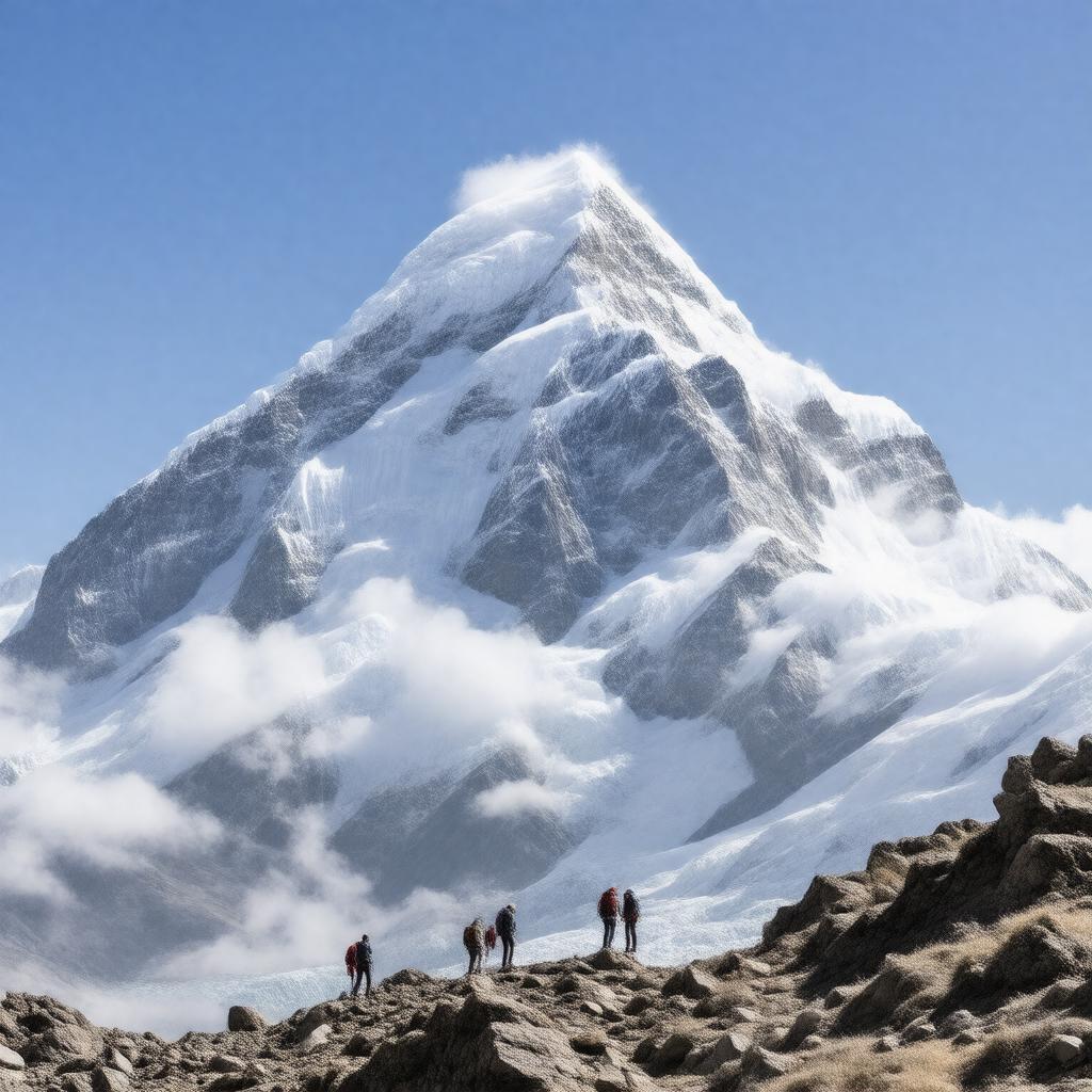 AI-created image of Aconcagua