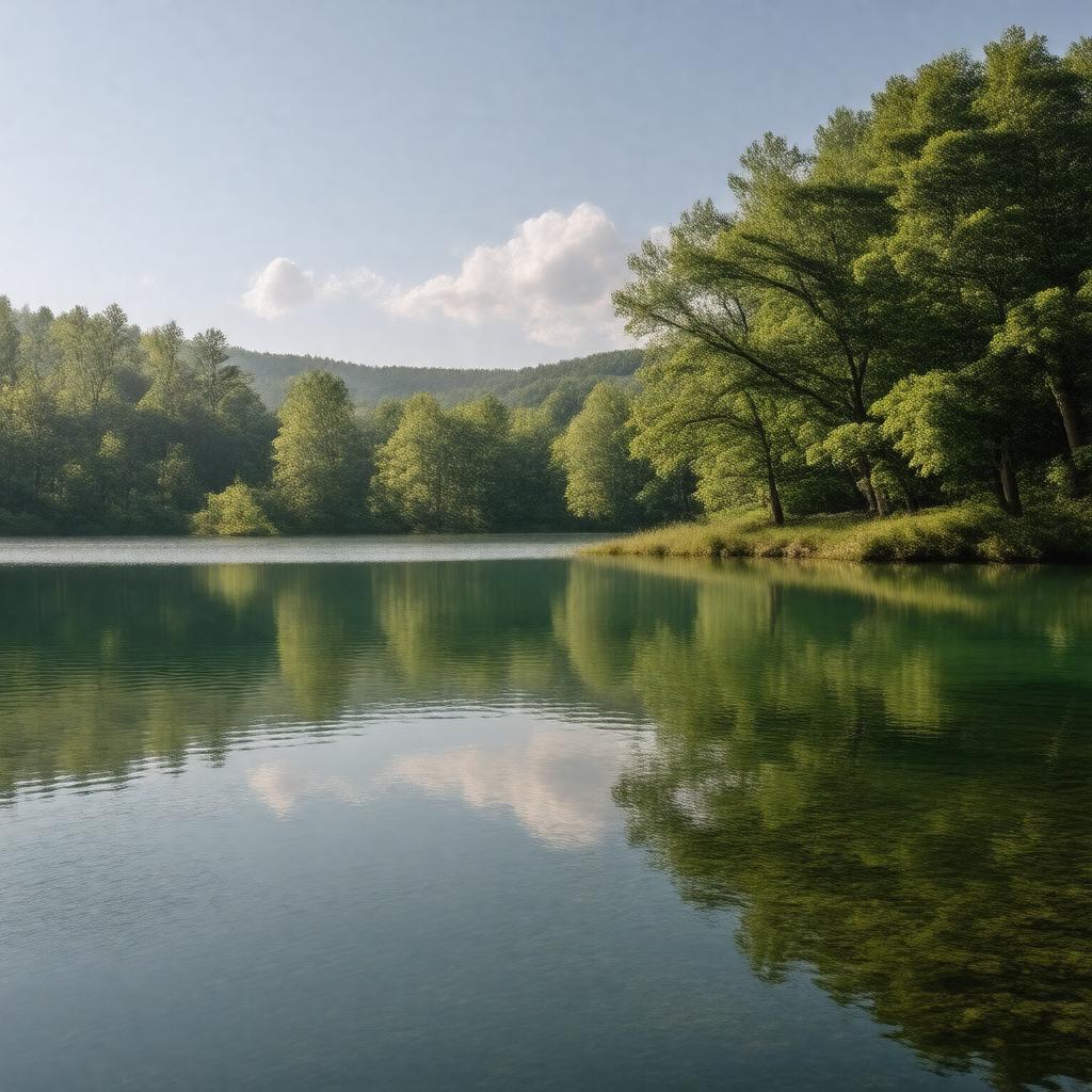 AI-created image of Acorn Pond