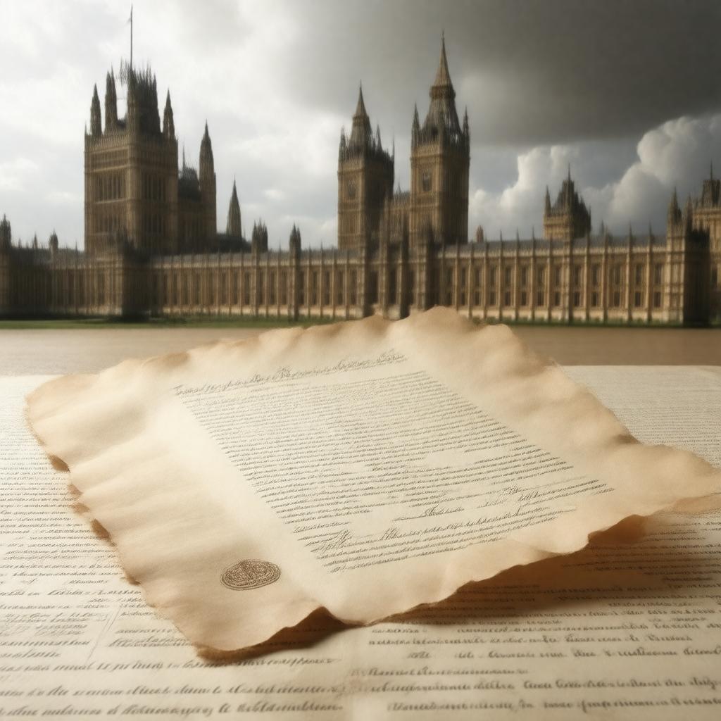 AI-created image of Act of Parliament