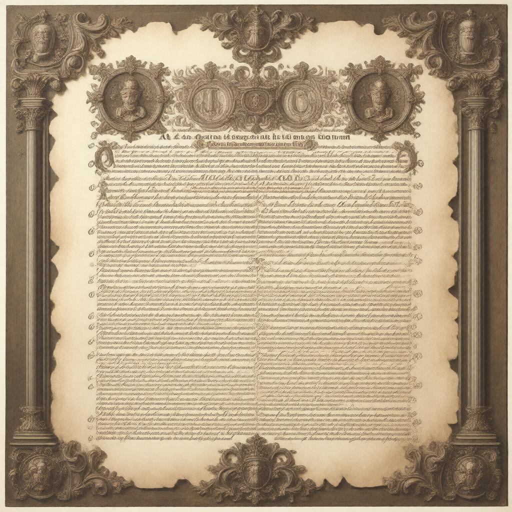 AI-created image of Act of Succession 1534