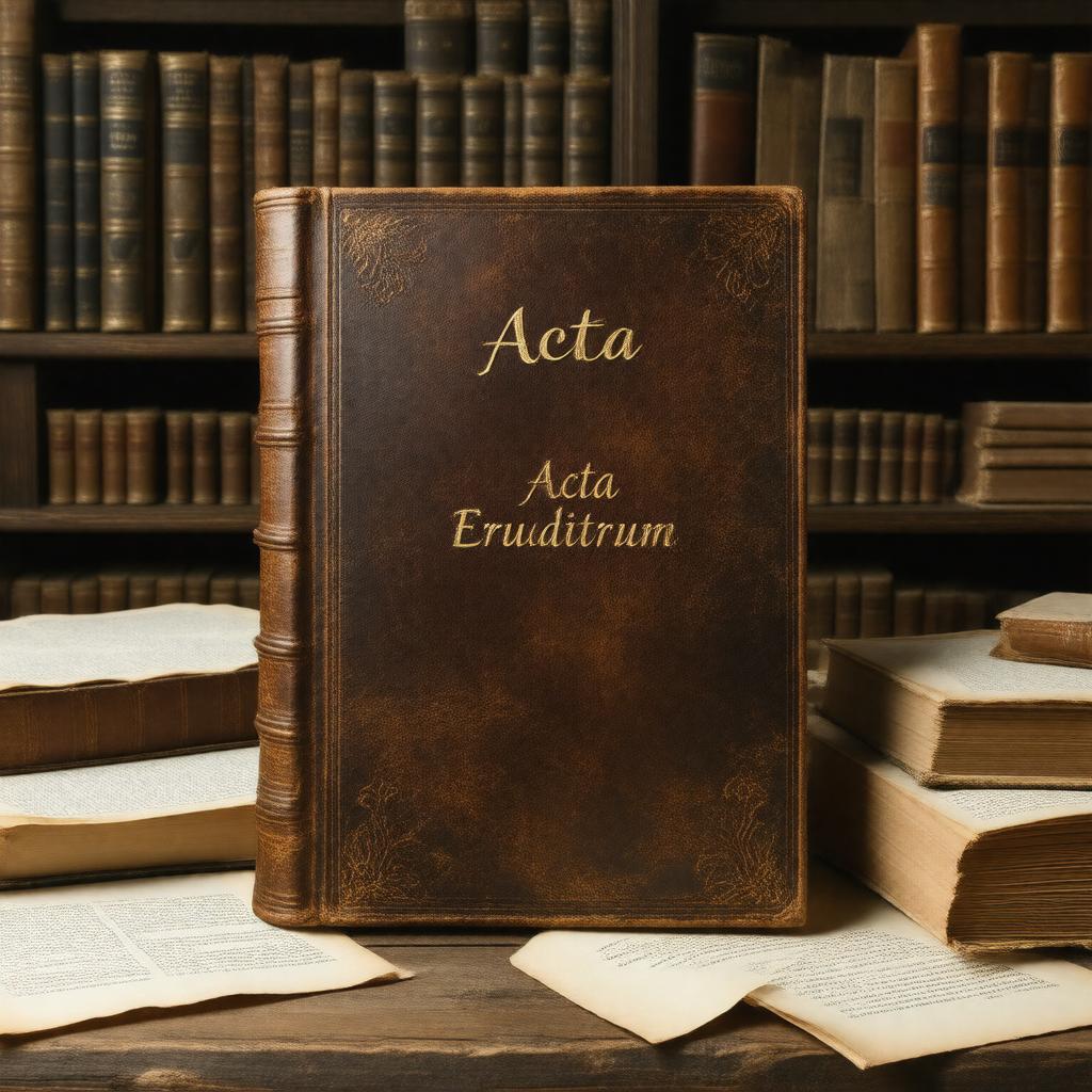 AI-created image of Acta Eruditorum