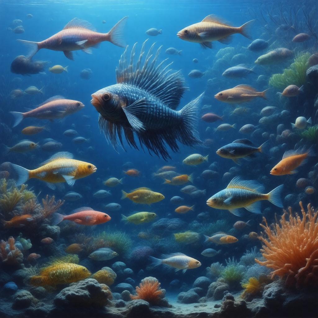 AI-created image of Actinopterygii
