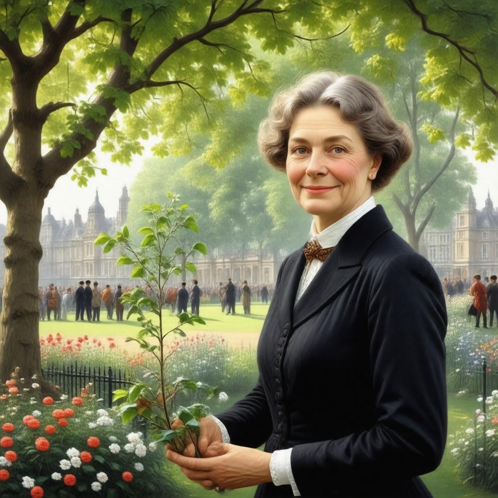 Click to view larger image AI-created image of Ada Salter