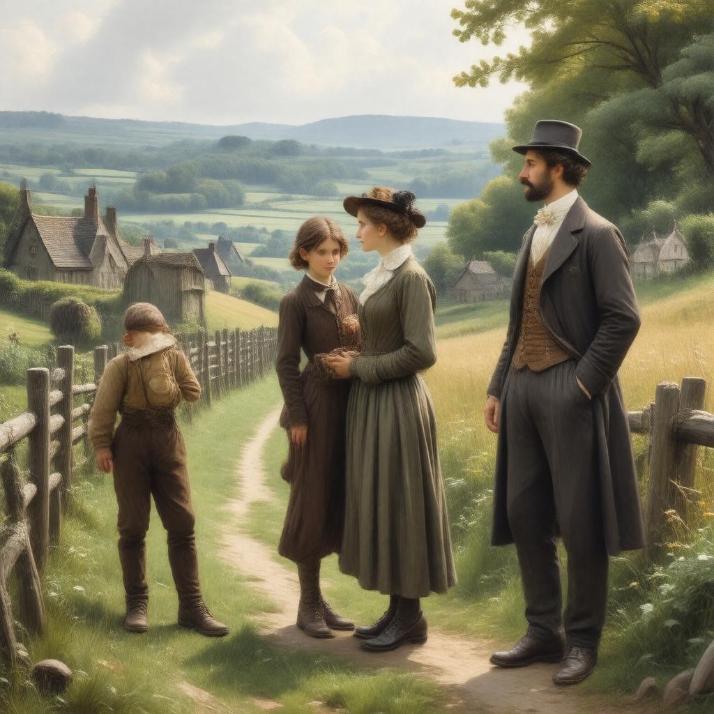 Click to view larger image AI-created image of Adam Bede