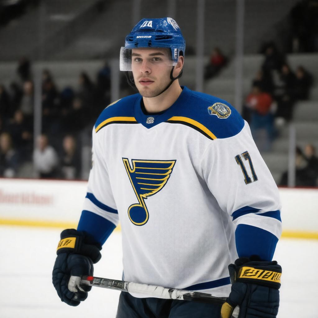 AI-created image of Adam Gaudette