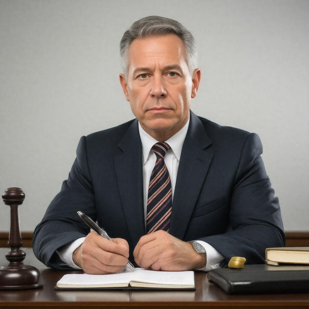 AI-created image of Adam Liptak