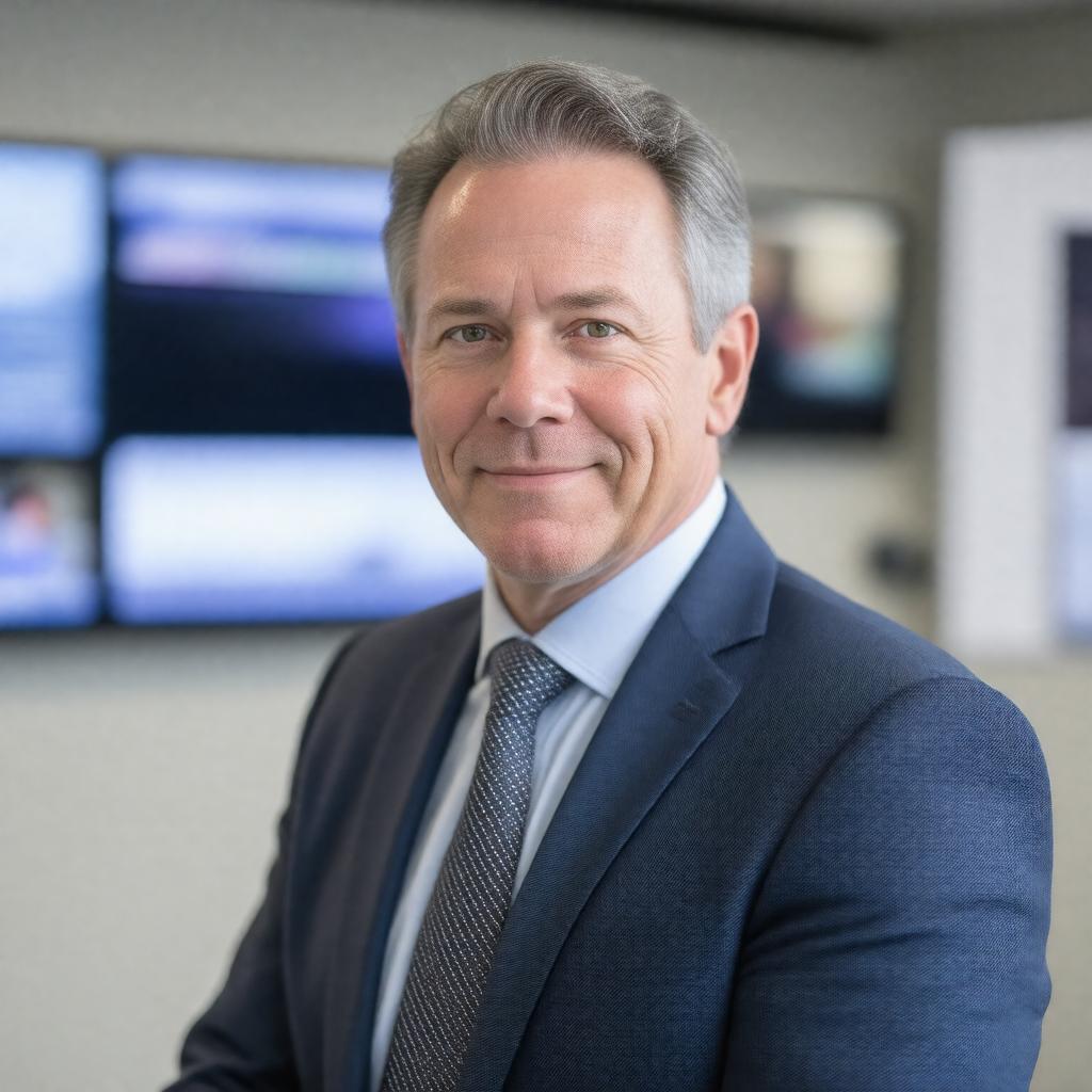 AI-created image of Adam Nagourney