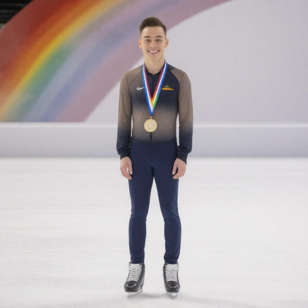 AI-created image of Adam Rippon