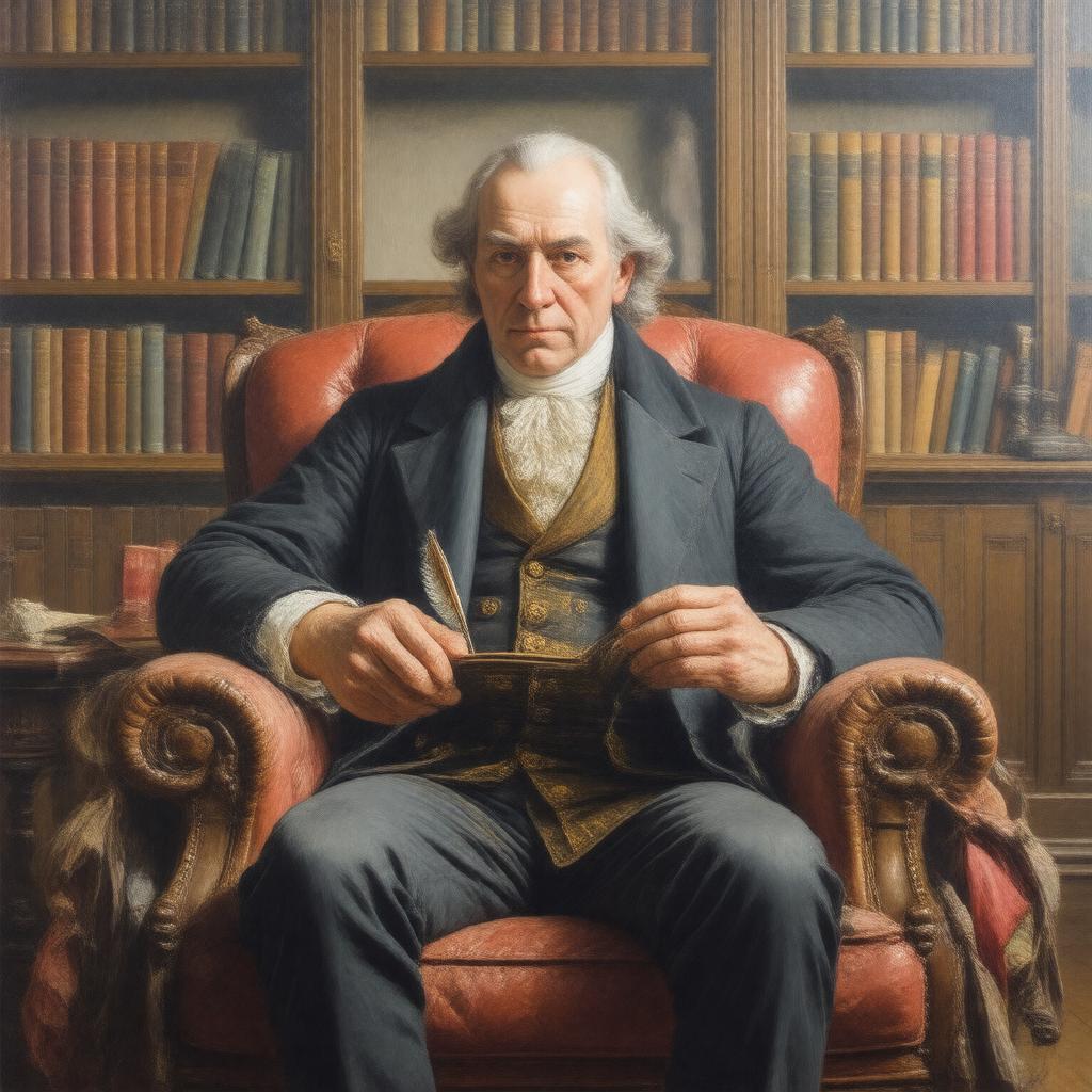 AI-created image of Adam Smith
