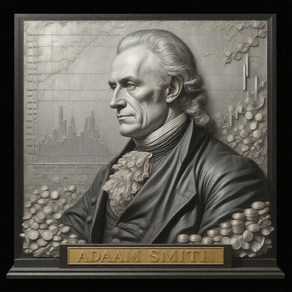 Click to view larger image AI-created image of Adam Smith Award