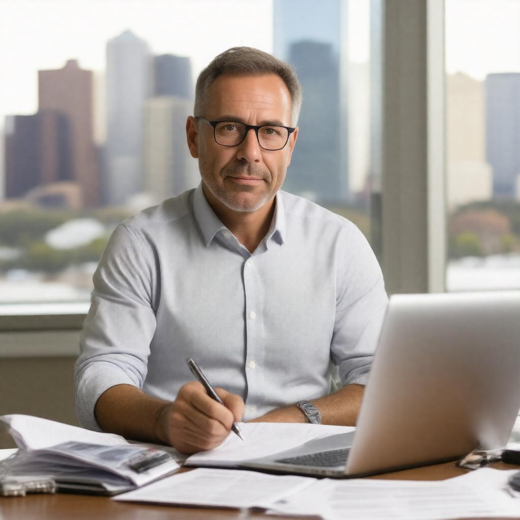 AI-created image of Adam Vaccaro