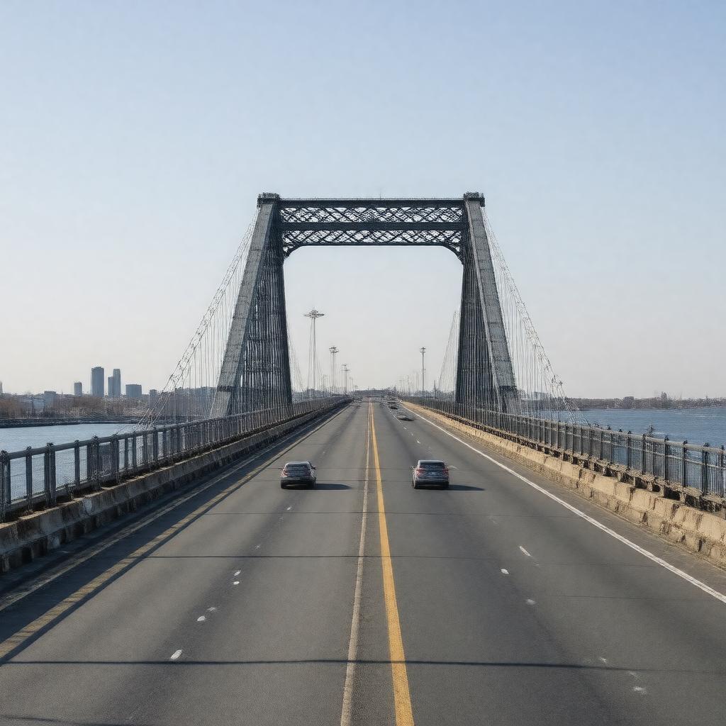 AI-created image of Addabbo Memorial Bridge