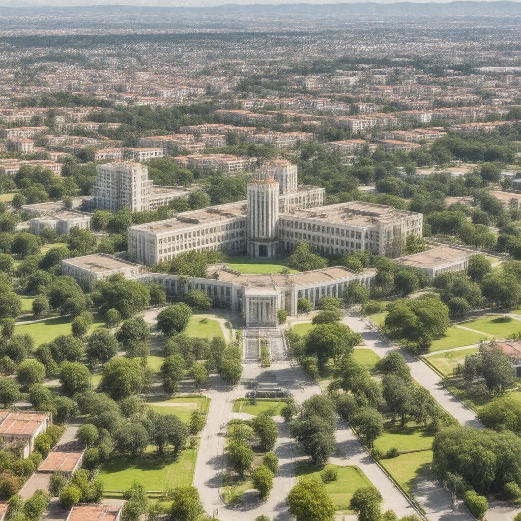 AI-created image of Addis Ababa University