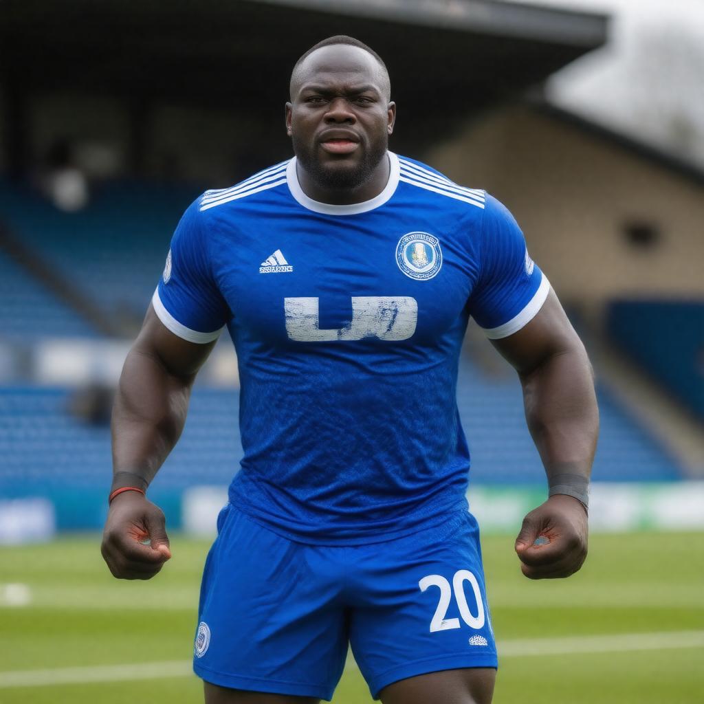 AI-created image of Adebayo Akinfenwa