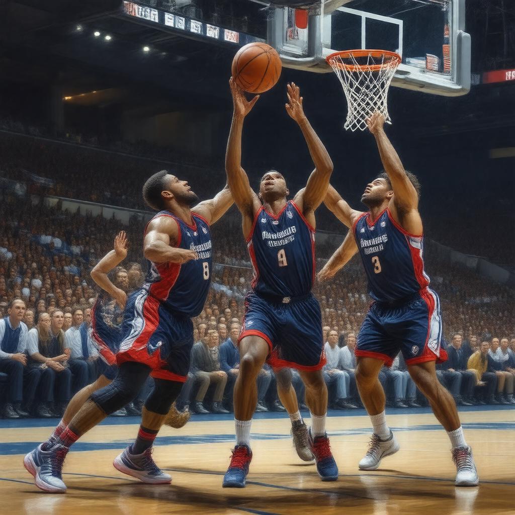 Click to view larger image AI-created image of Adelaide 36ers