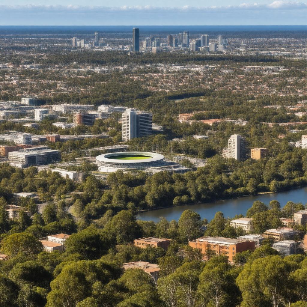 AI-created image of Adelaide, Australia