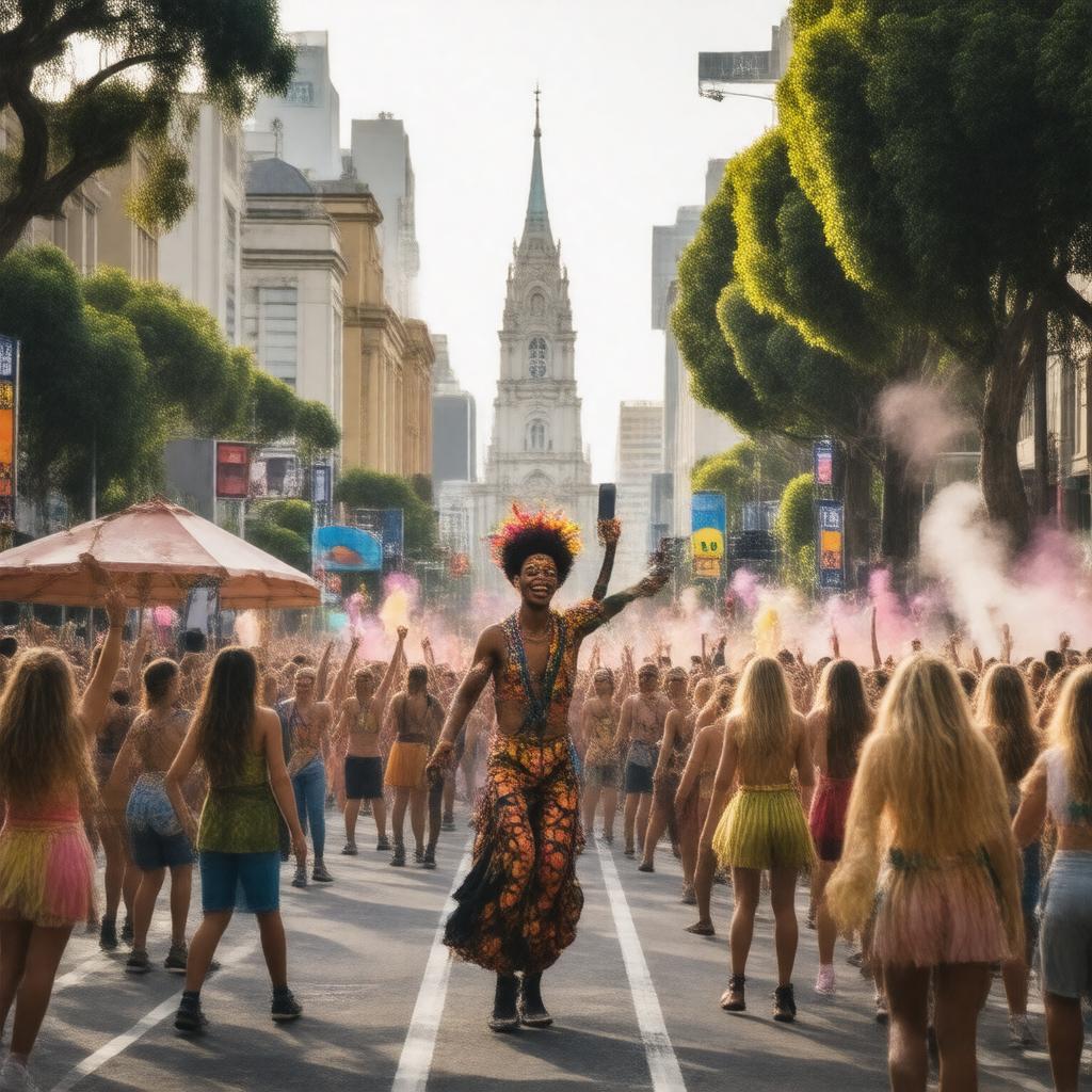 AI-created image of Adelaide Festival