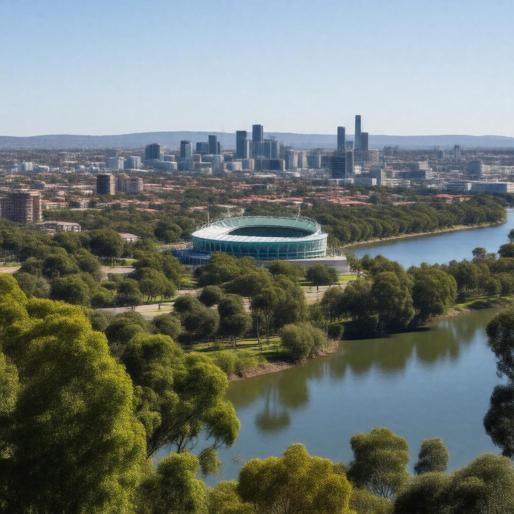 AI-created image of Adelaide, South Australia