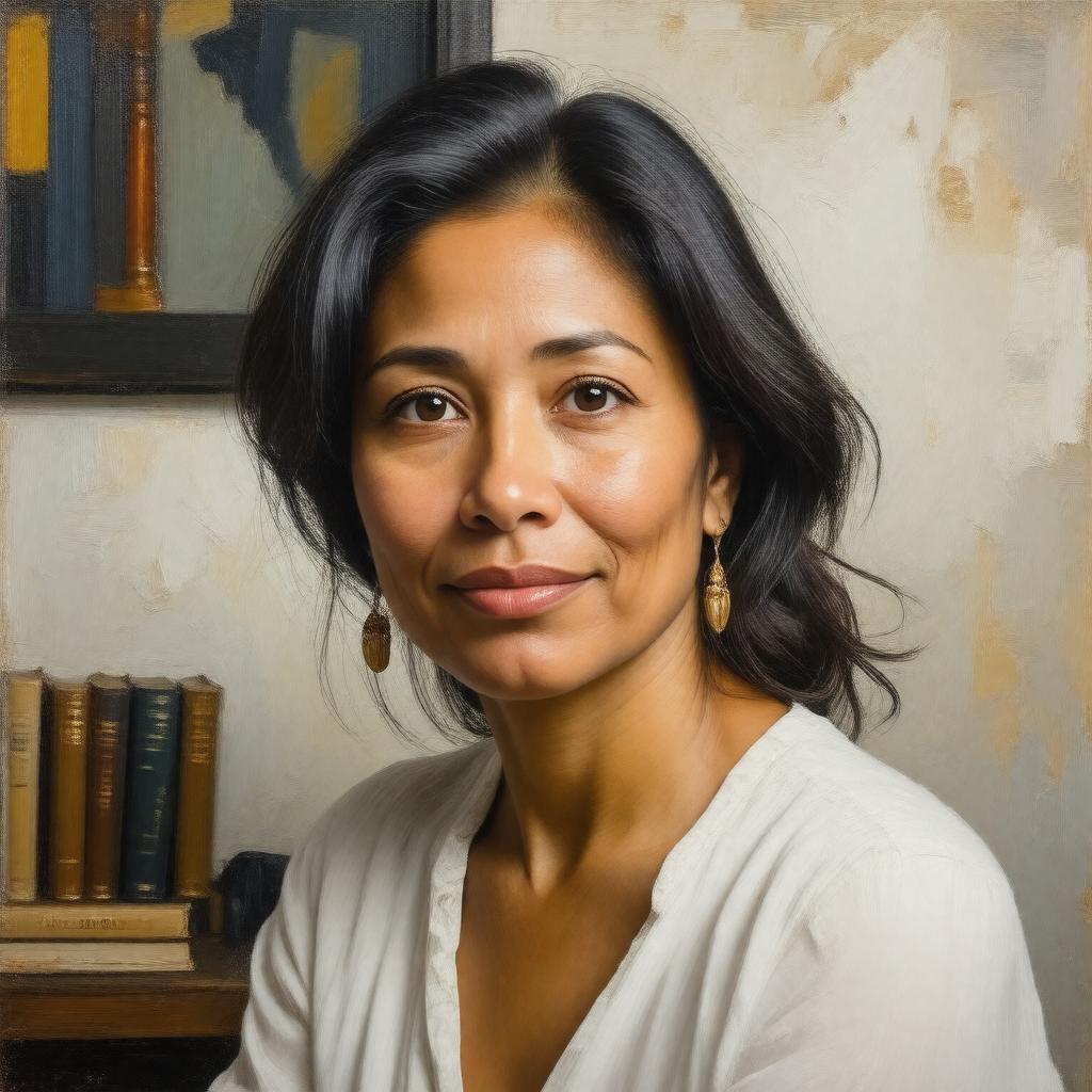 Click to view larger image AI-created image of Adele Morales