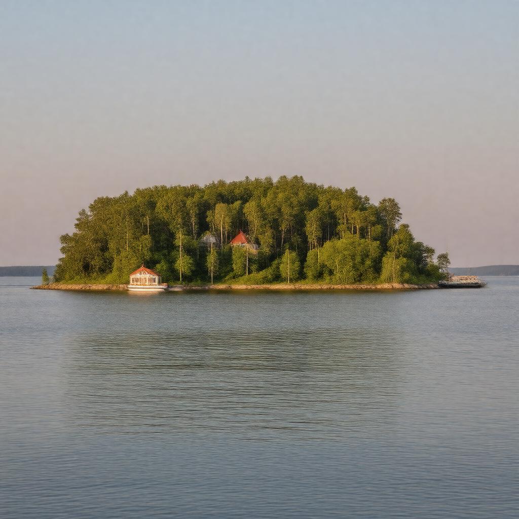 AI-created image of Adelsö