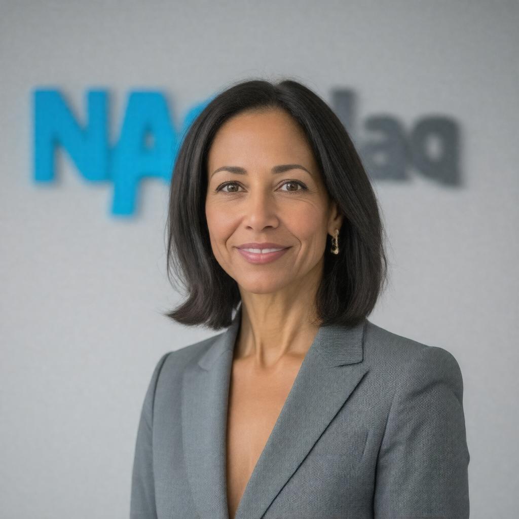 AI-created image of Adena Friedman