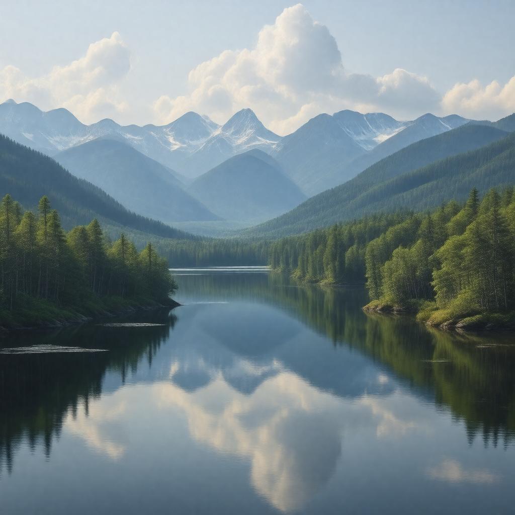 AI-created image of Adirondack Park