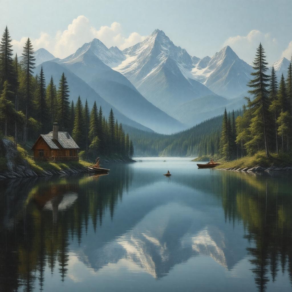 AI-created image of Adirondack