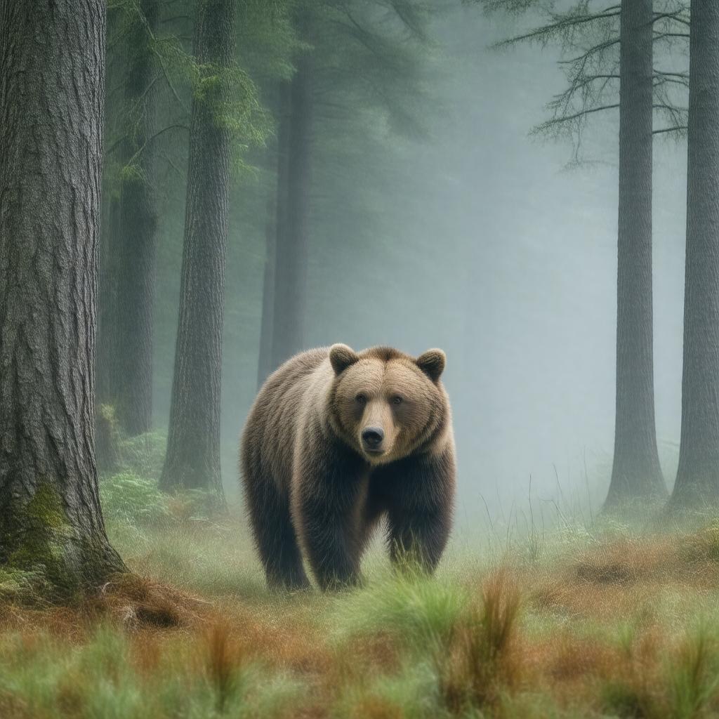 AI-created image of Admiralty Island National Monument