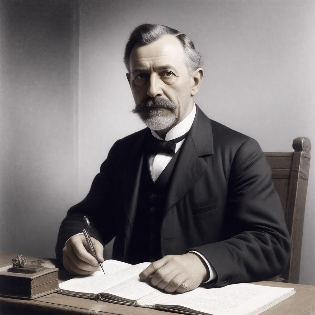 AI-created image of Adolf Hurwitz