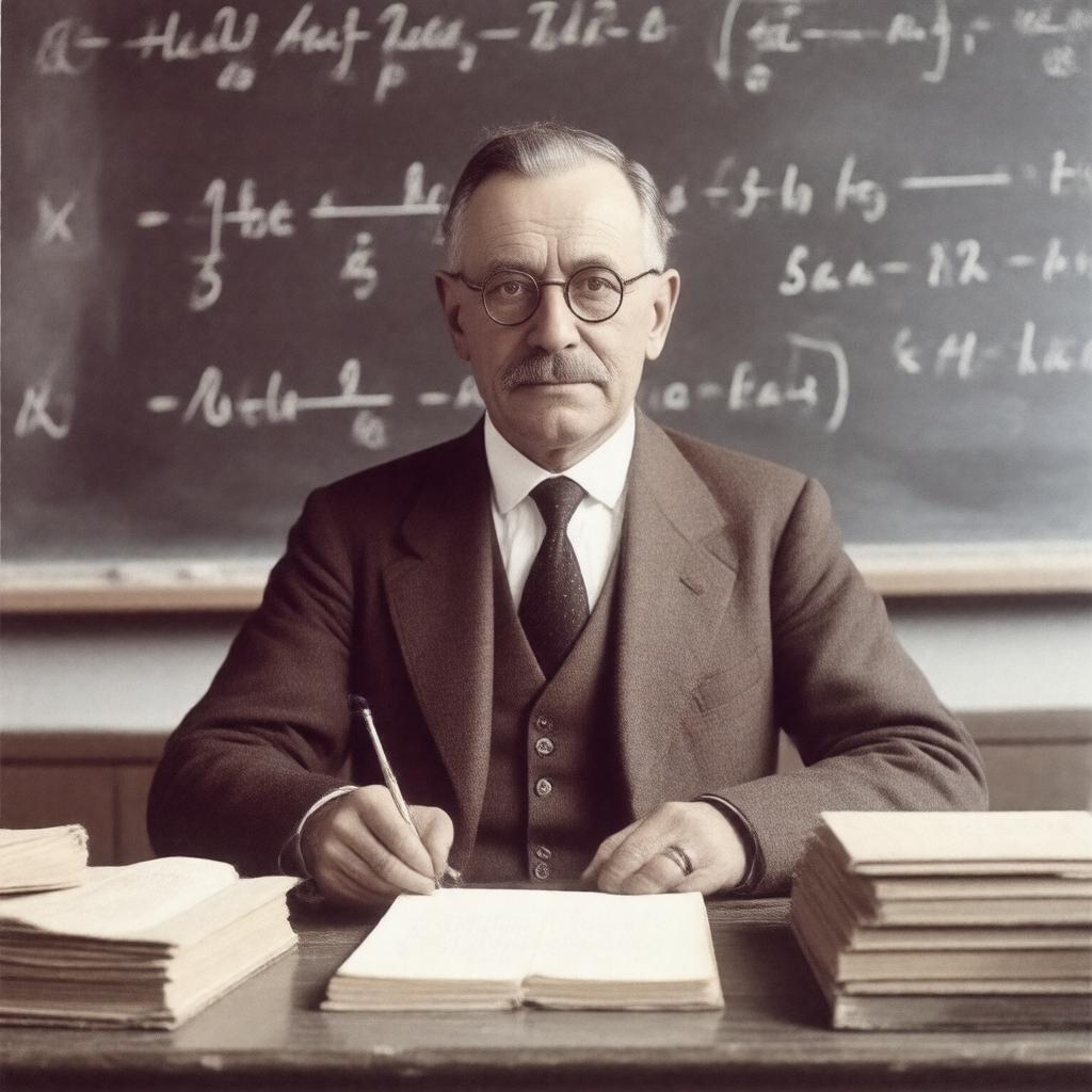 AI-created image of Adolf Kneser