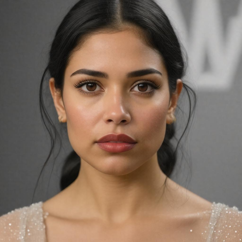 AI-created image of Adria Arjona