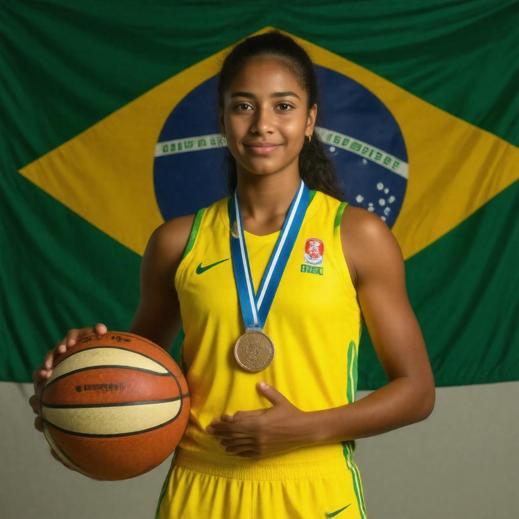 AI-created image of Adriana Santos