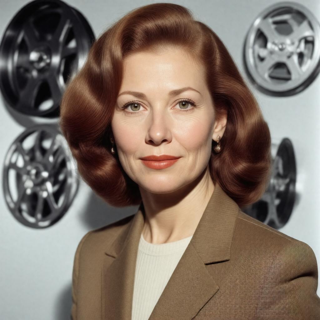 AI-created image of Adrienne Fazan