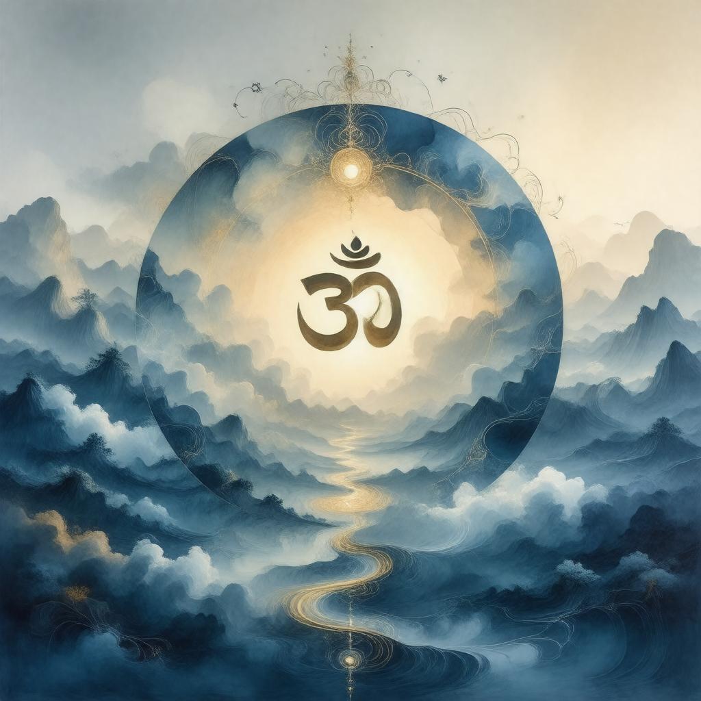 AI-created image of Advaita Vedanta
