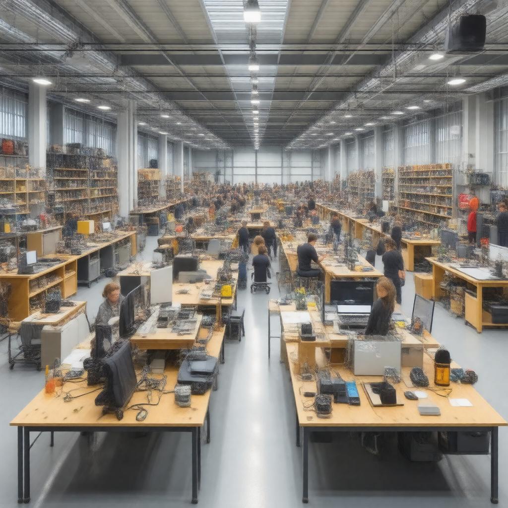 AI-created image of Advanced Hackspace