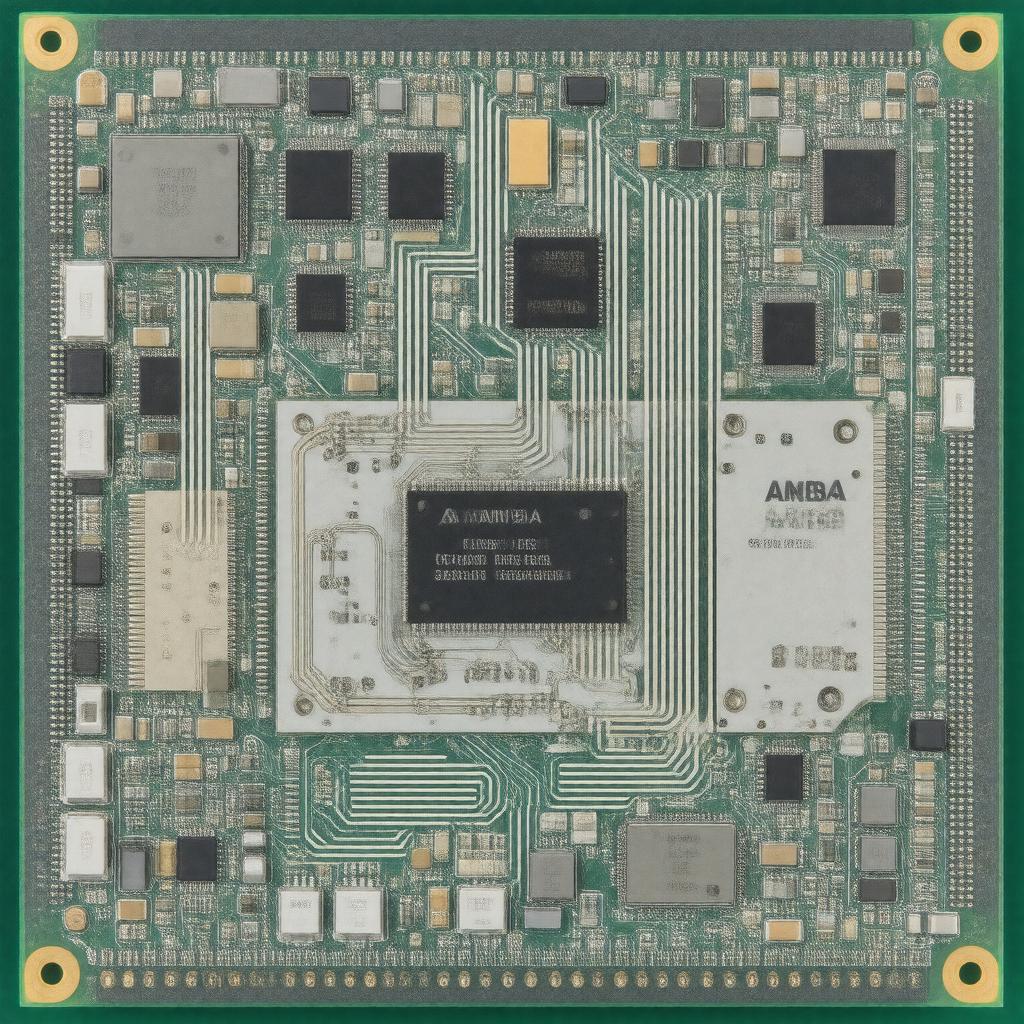 AI-created image of Advanced Microcontroller Bus Architecture