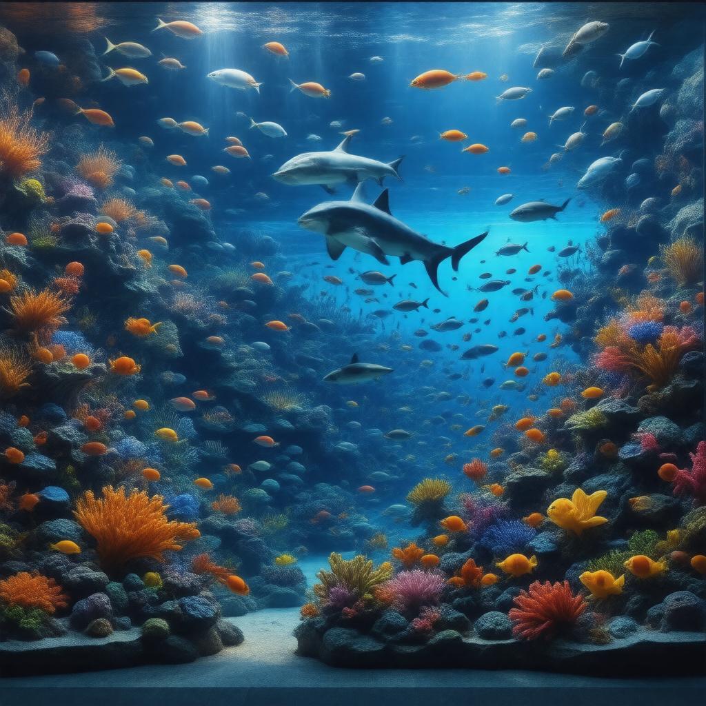 Click to view larger image AI-created image of Adventure Aquarium