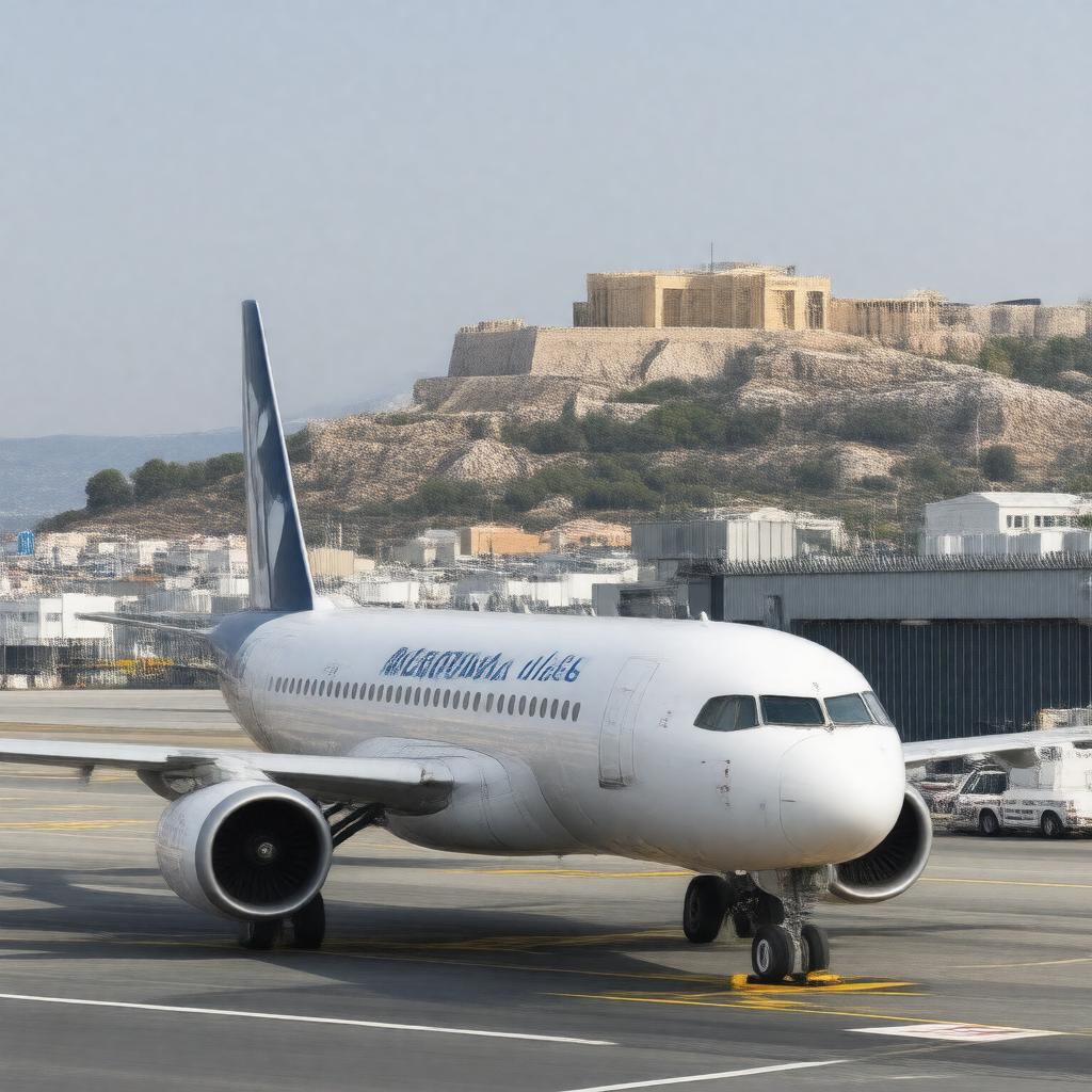 AI-created image of Aegean Airlines