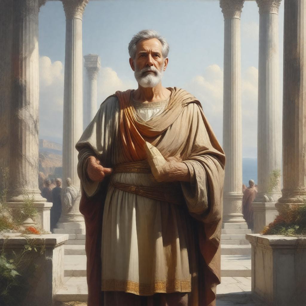 AI-created image of Aelius Aristides