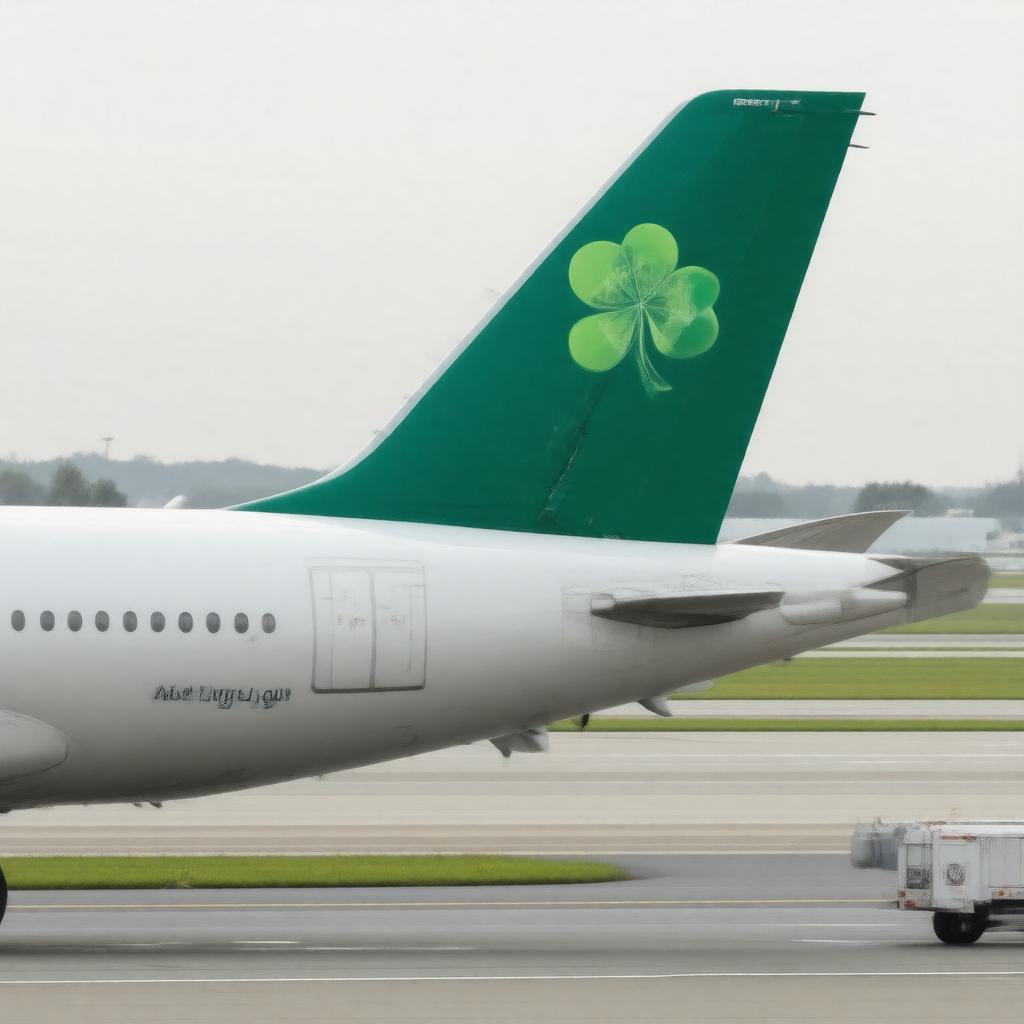 Click to view larger image AI-created image of Aer Lingus