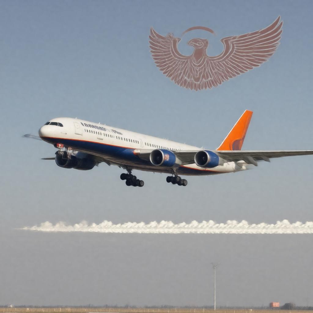 AI-created image of Aeroflot