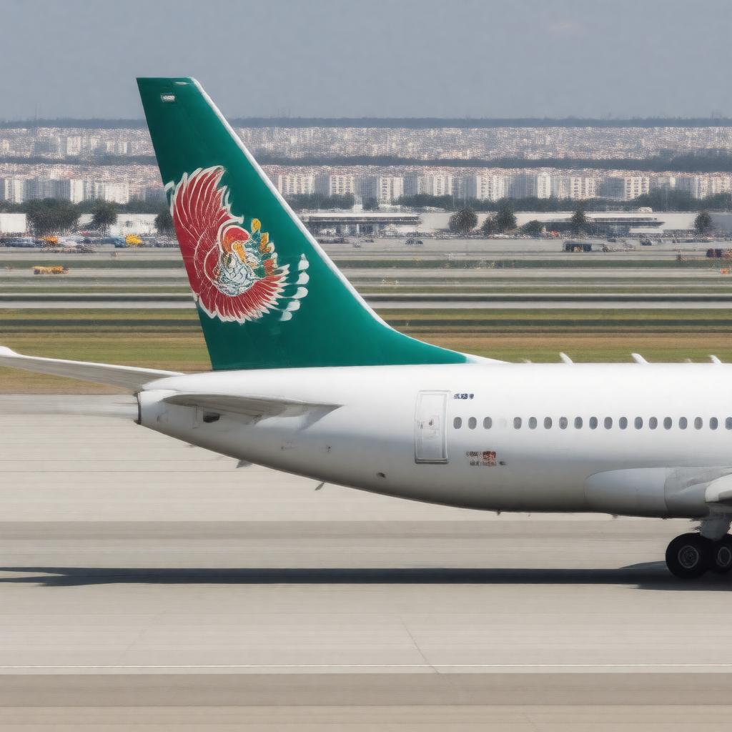 AI-created image of Aeroméxico
