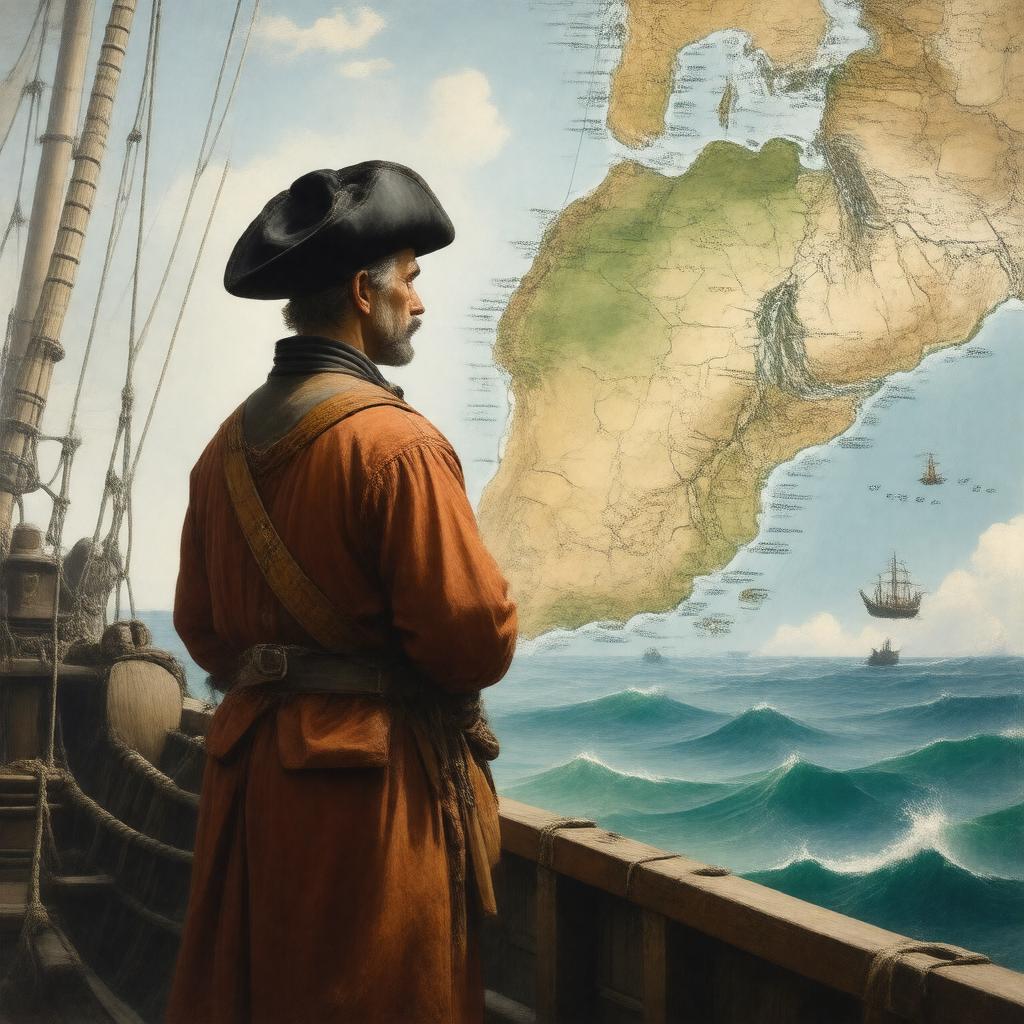 AI-created image of Afonso Gonçalves Baldaia