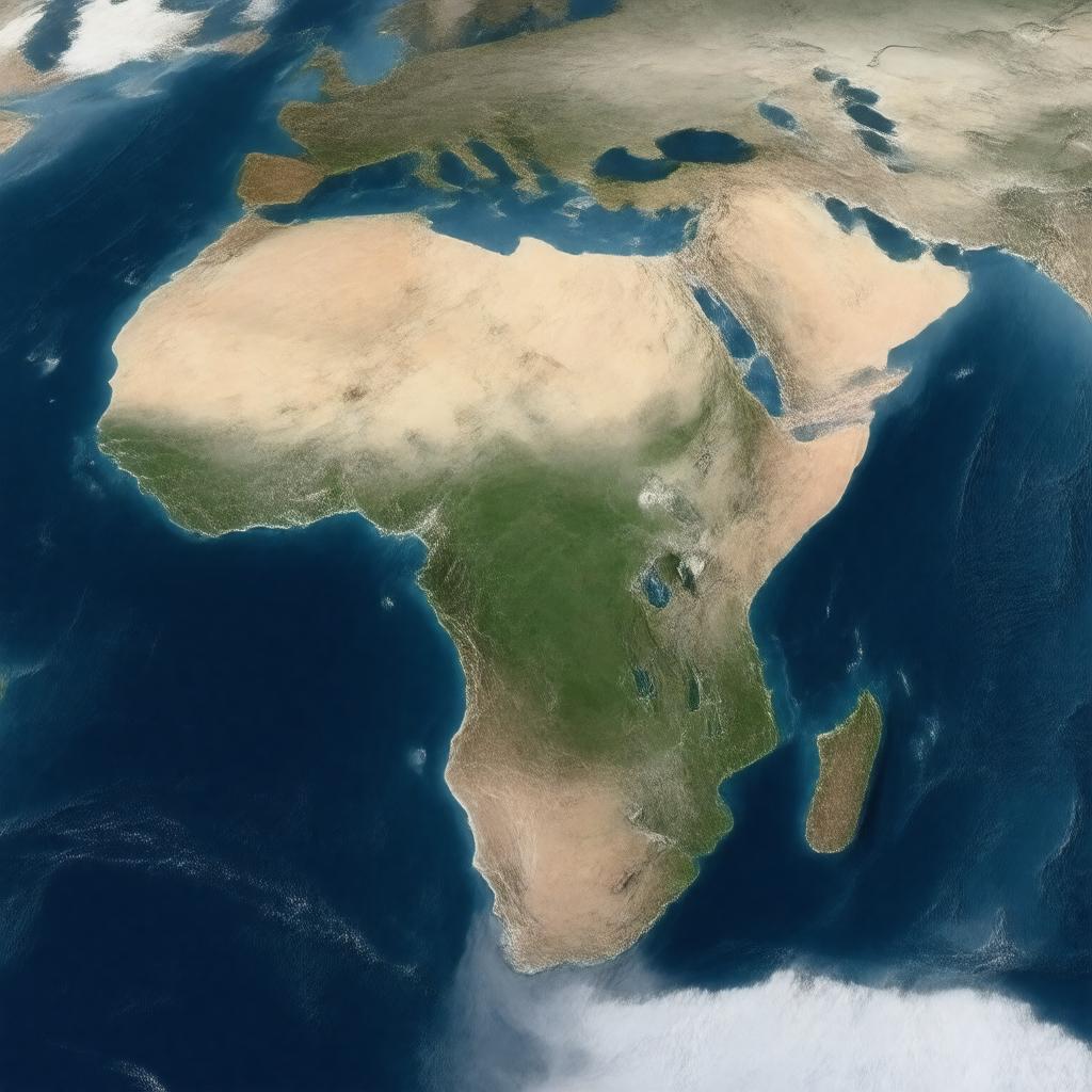 AI-created image of Africa