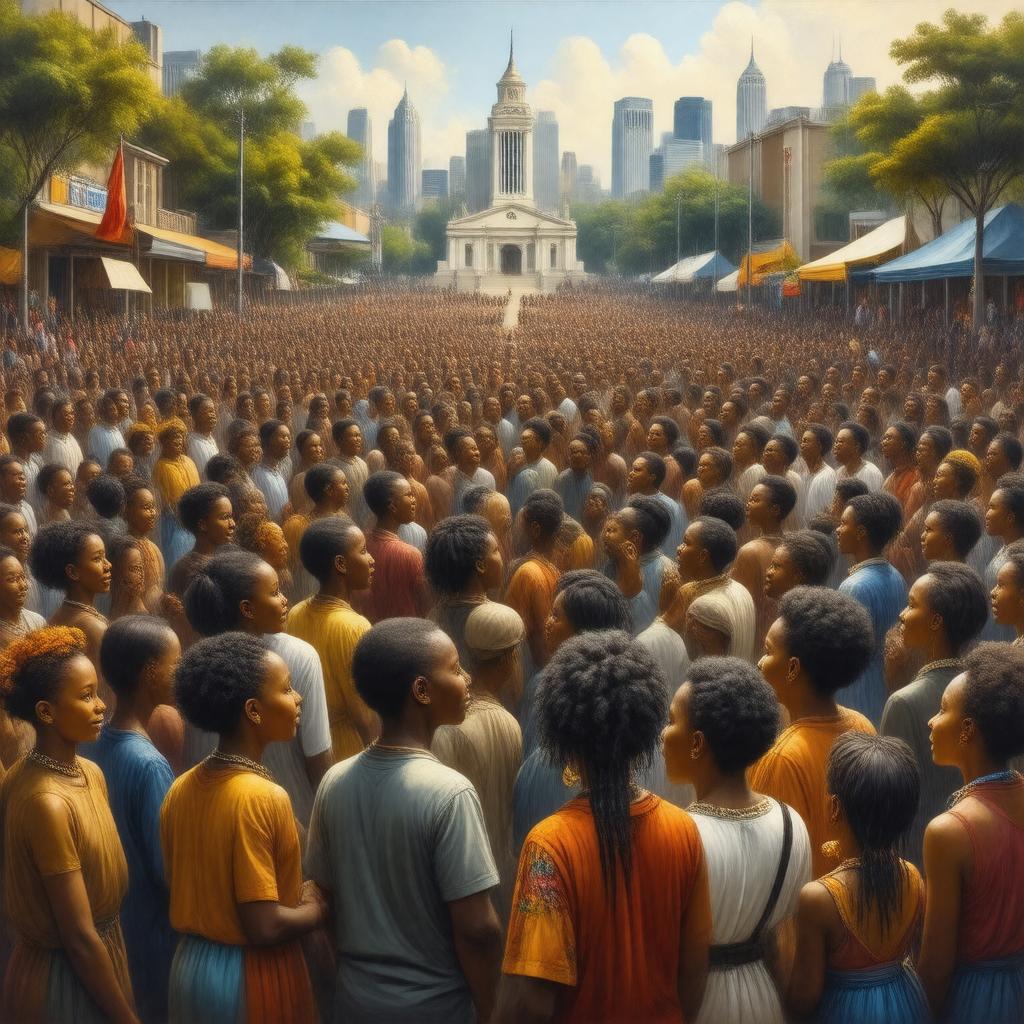 AI-created image of African-Americans