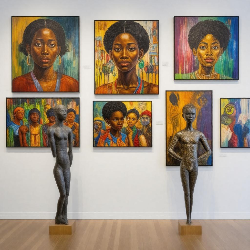 AI-created image of African American Art Collection