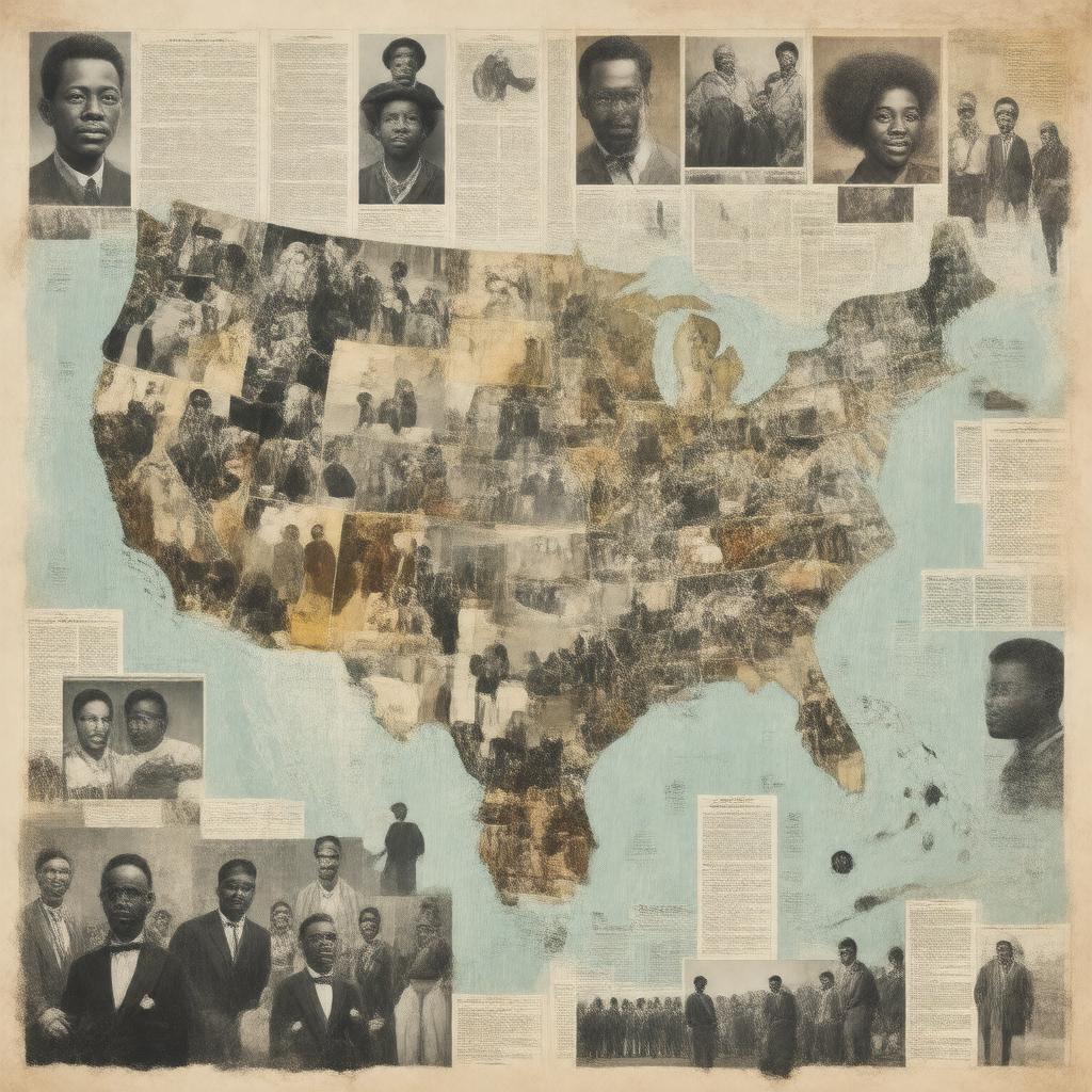 Click to view larger image AI-created image of African American Lives