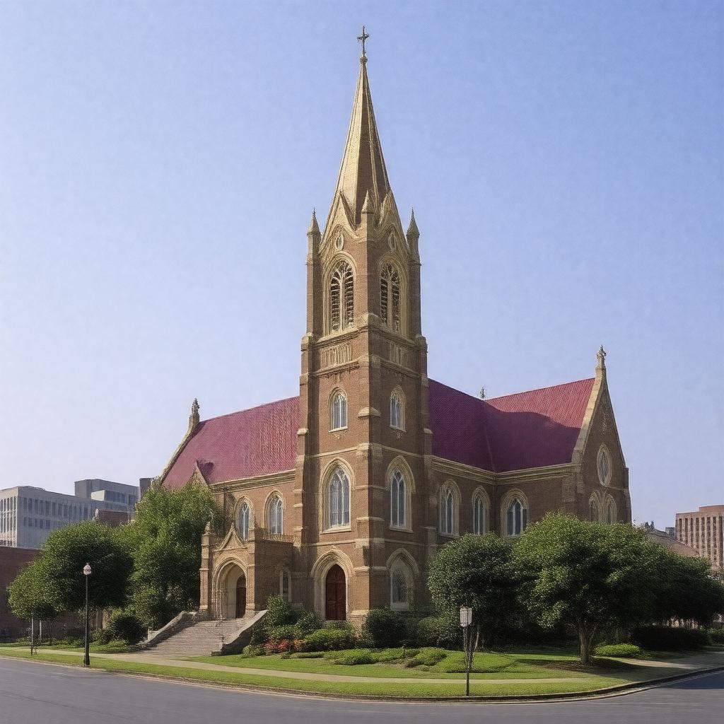 AI-created image of African Methodist Episcopal Zion Church