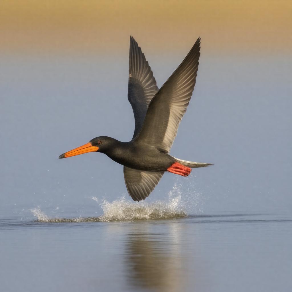 AI-created image of African skimmer