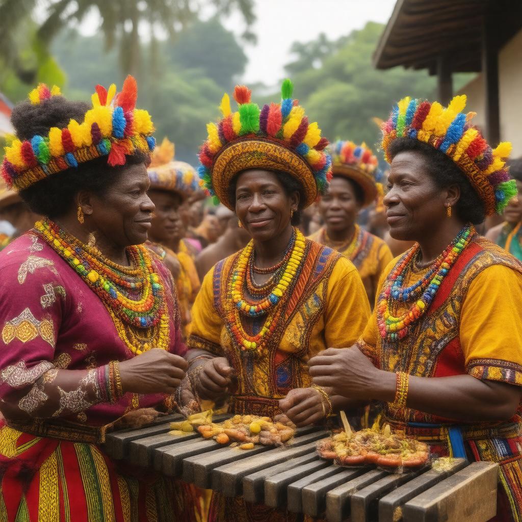 AI-created image of Afro-Ecuadorian